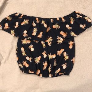 Off the shoulder top